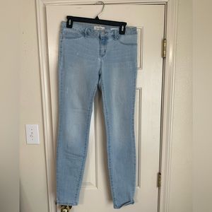 Jessica Simpson light blue super skinny jeans